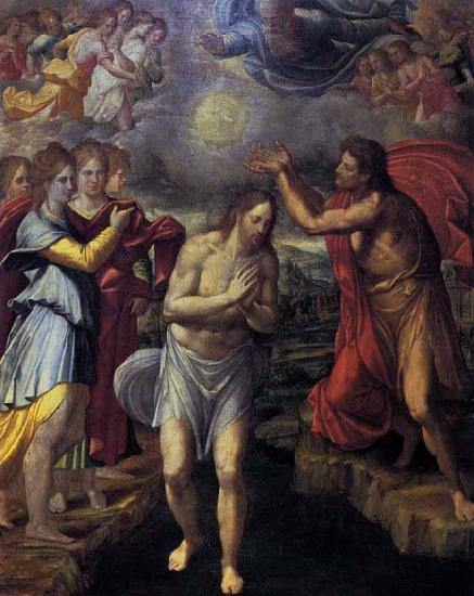 Juan Fernandez de Navarrete Baptism of Christ